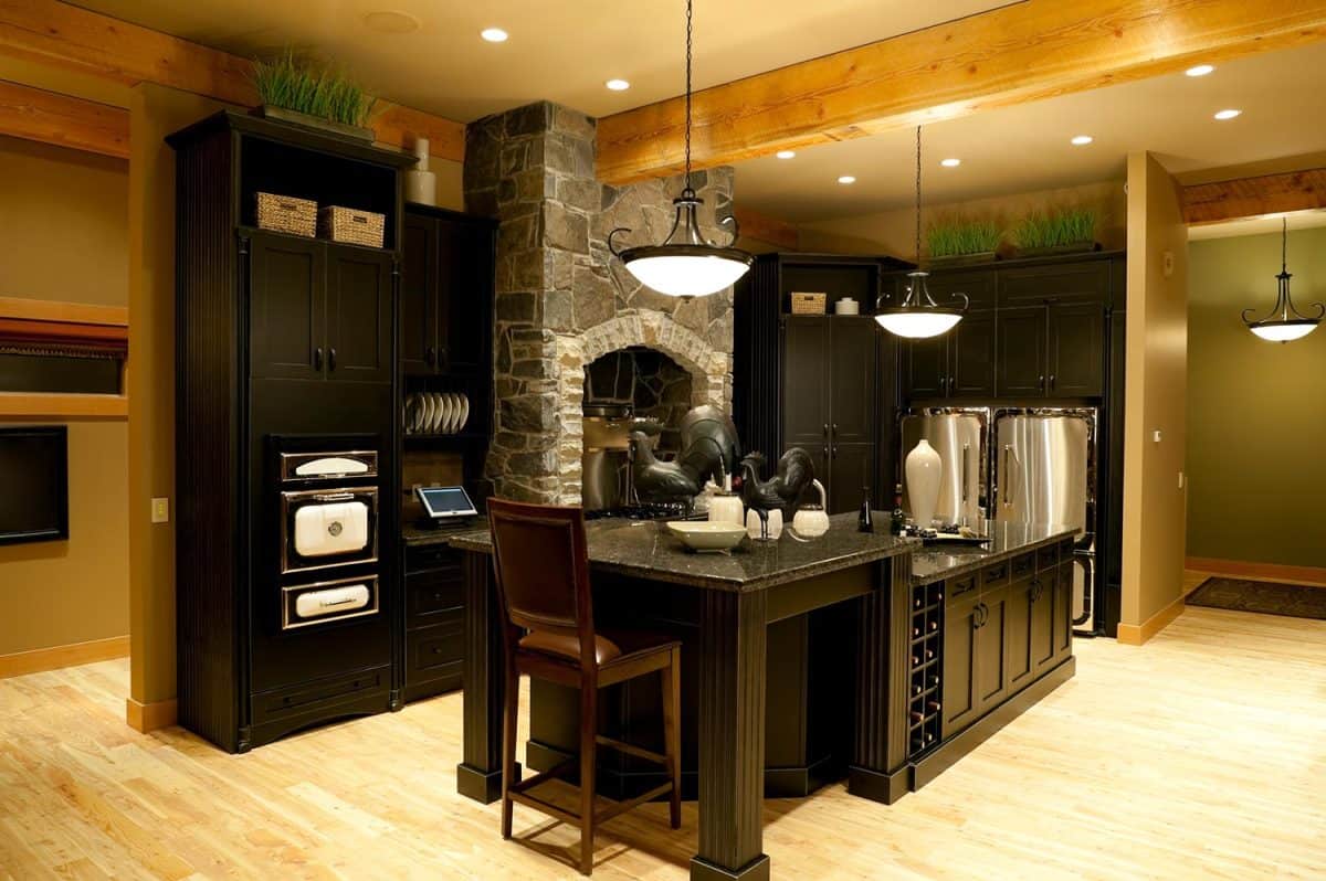 Modern kitchen home interior