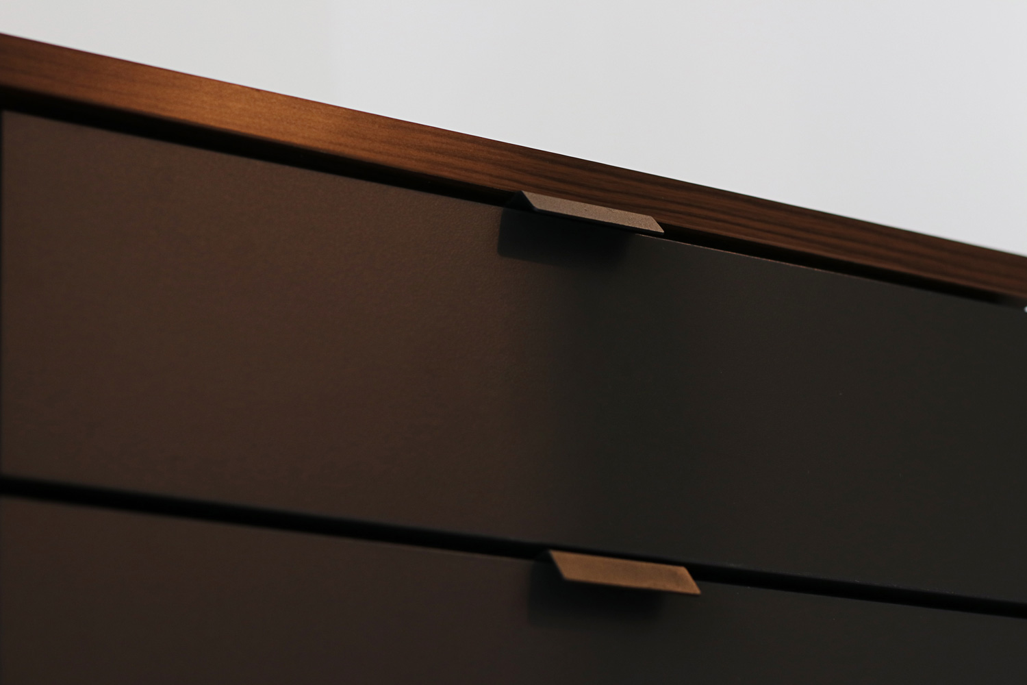 Close up detail of drawer cabinet
