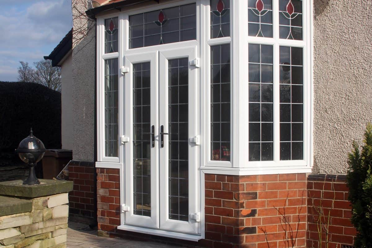 uPVC French Doors fitted in Bay
